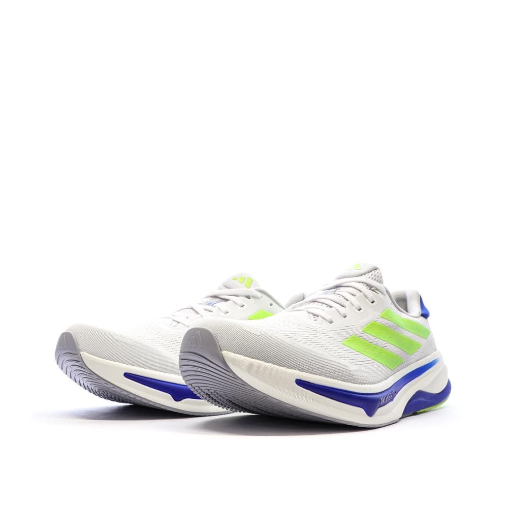 Chaussures de sport Blanches/Jaunes/Bleu Homme Adidas Supernova 6