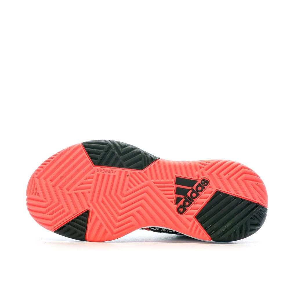 Baskets Noir/Orange Fille Adidas Ownthegame 2.0 5