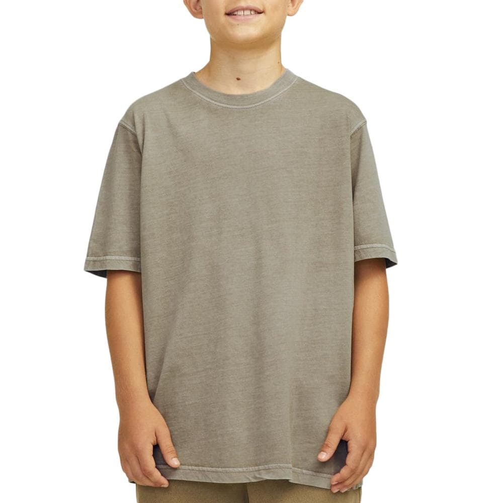 T-shirt Kaki Garçon Jack & Jones Sage 1