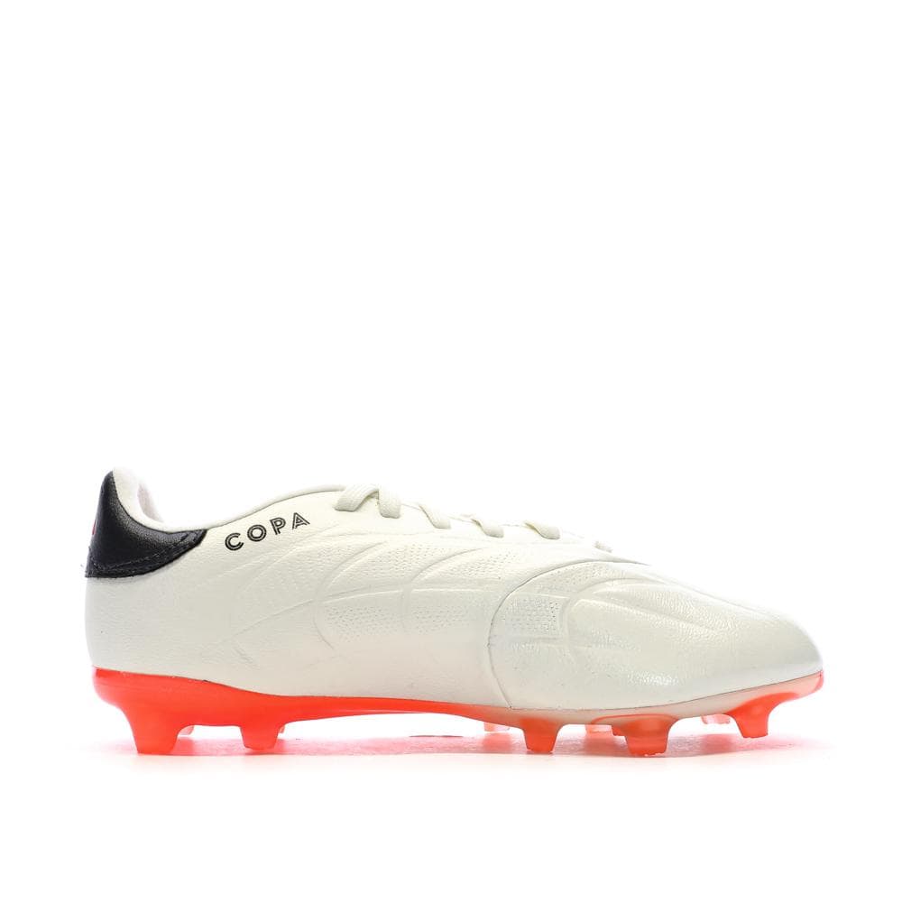 Chaussures de football Blanches/Rouges Garçon Adidas Copa Pure 2 2