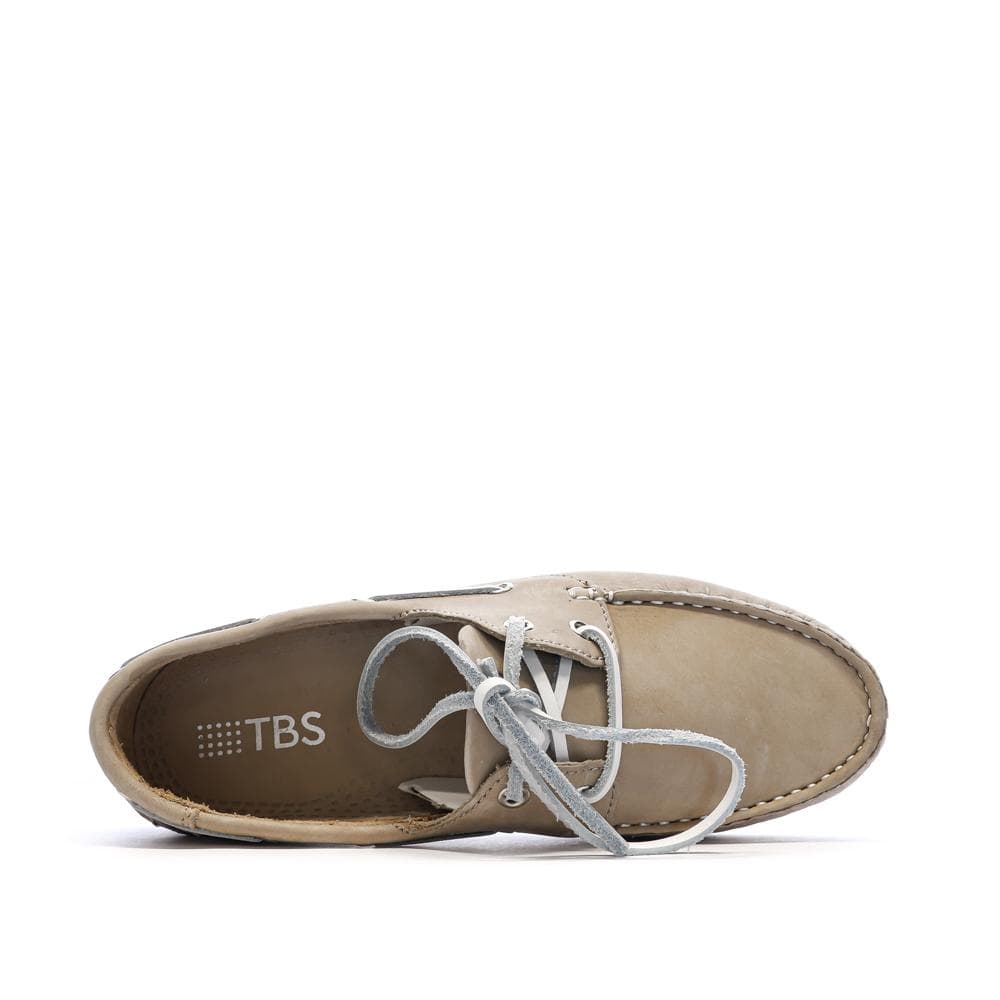 Chaussures bateau Beige Femme TBS Bateau Cow Nubuck London 4
