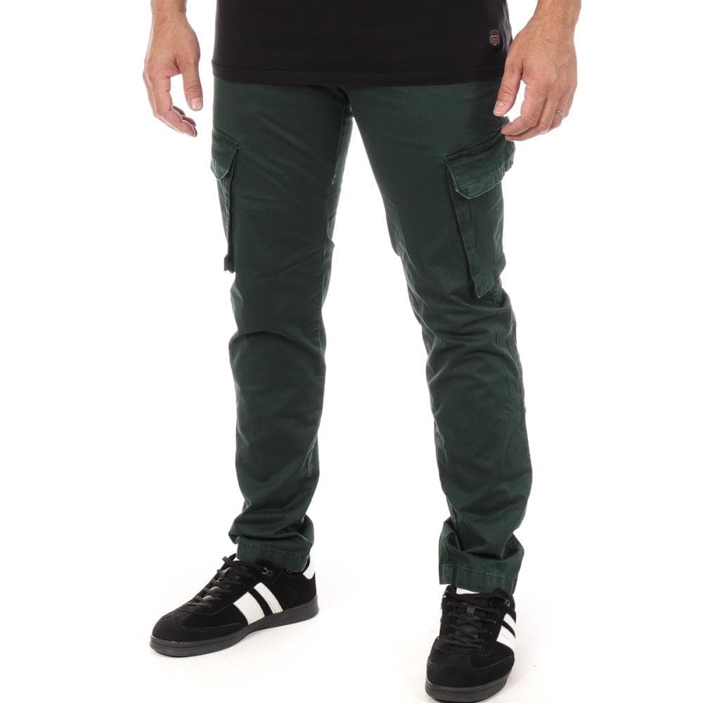 Pantalon Vert Foncé Homme Paname Brothers James 1