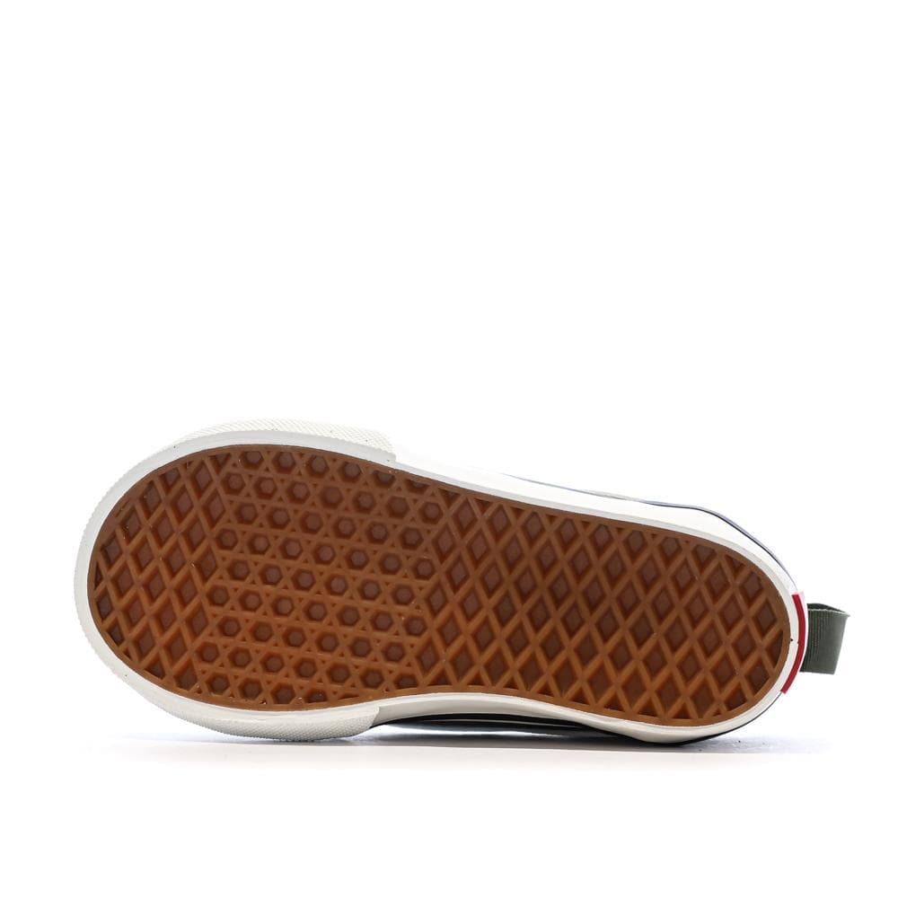 Baskets Verte Garçon Vans Ward Slip-on Suede 5