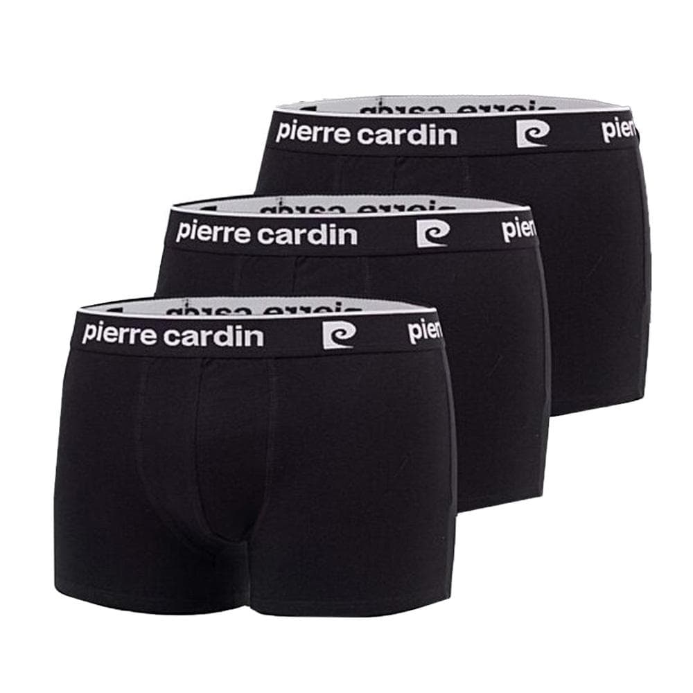 x3 Boxers Noirs Homme Pierre Cardin BCX4 1