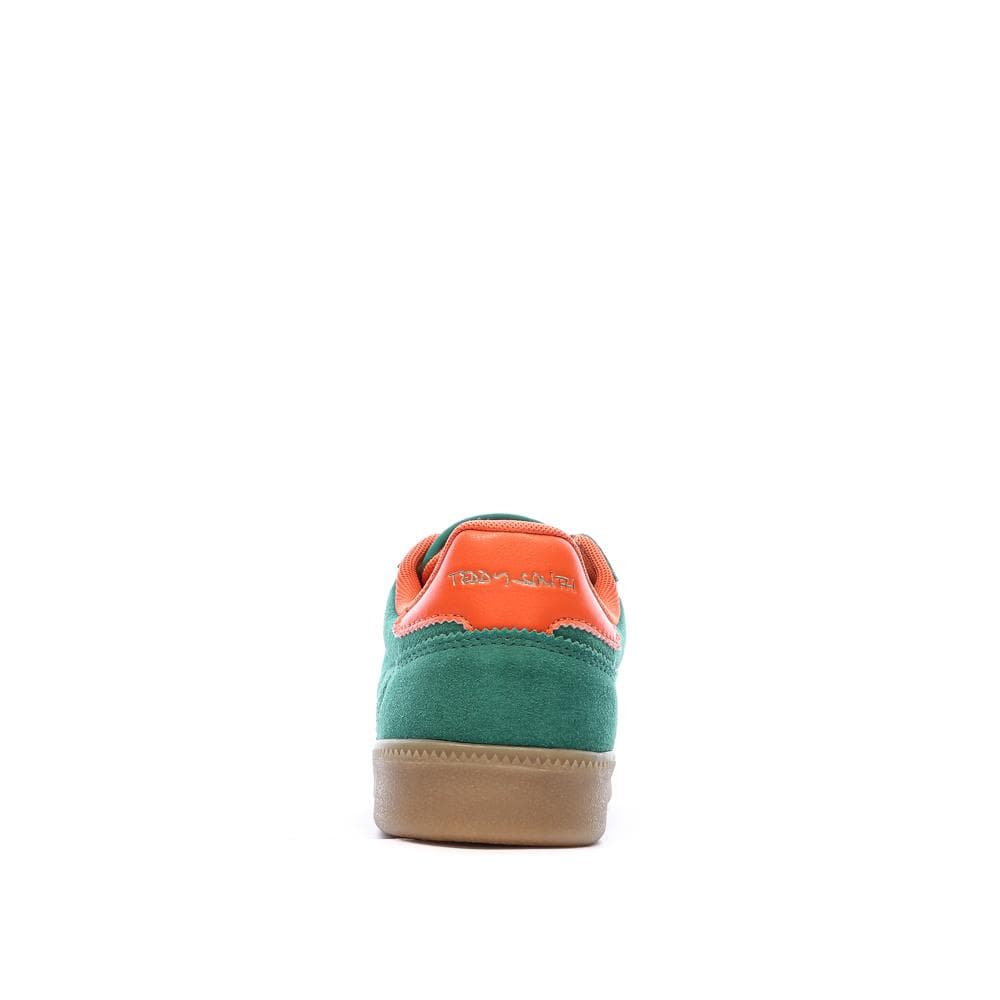 Baskets Vert Foncé/Orange Femme Teddy Smith 120235 3