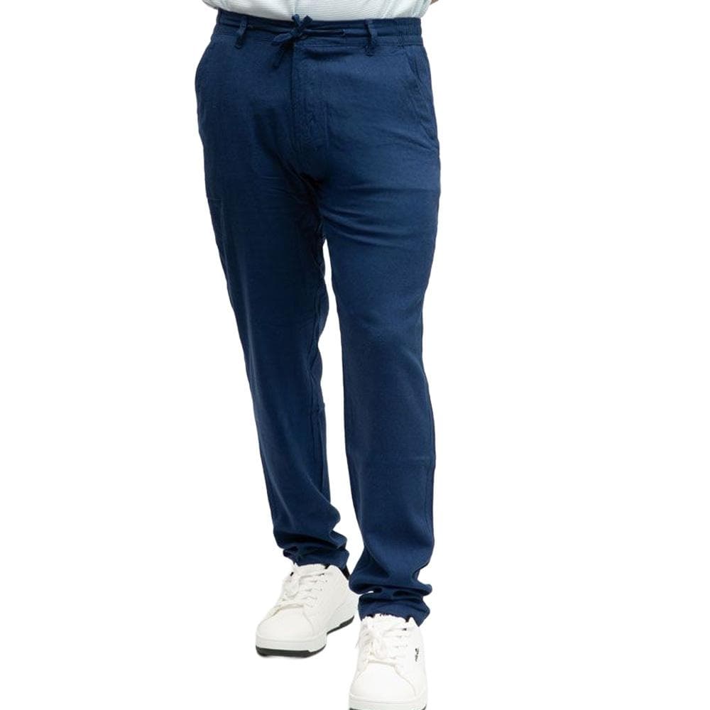Pantalon en Lin Marine Homme Paname Brothers JULIEN 1