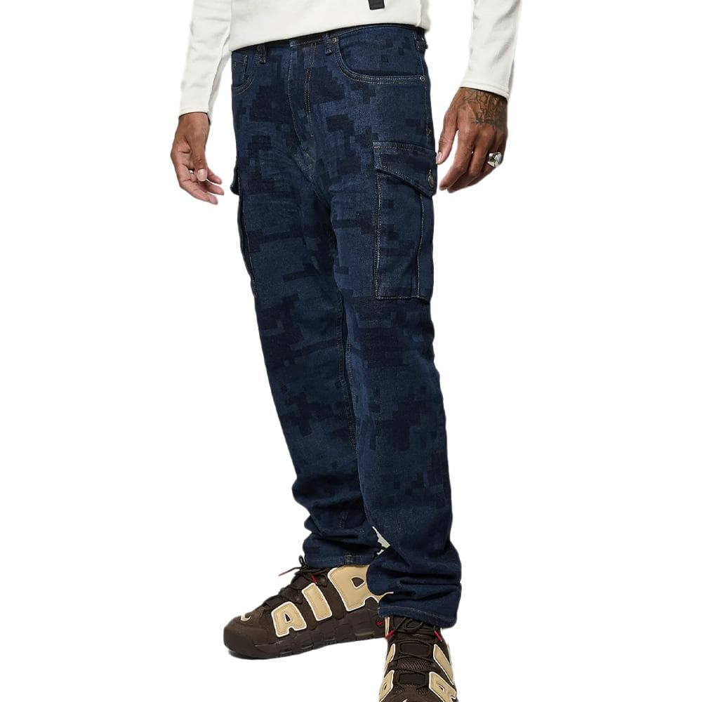 Jean Slim Fit Bleu Foncé Homme Kaporal AKILAH 1