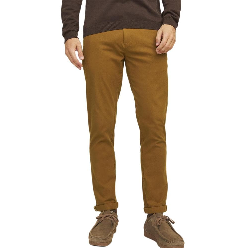 Pantalon fluide Marron Homme Jack & Jones Marco Fury 1