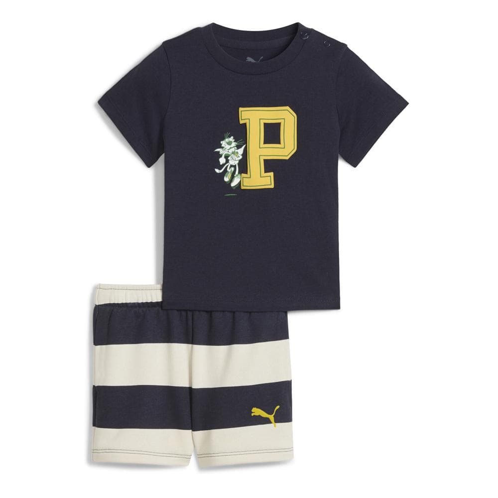 Ensemble Marine/Blanc Garçon Puma 630986 1