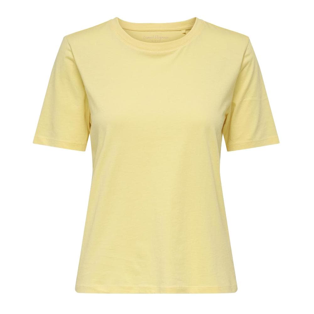 T-Shirt Jaune Femme Only Happy 1