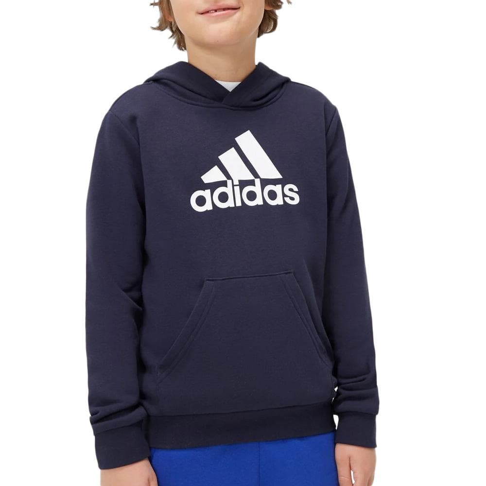 Sweat à Capuche Marine Garçon Adidas U Bl Hoodie 1