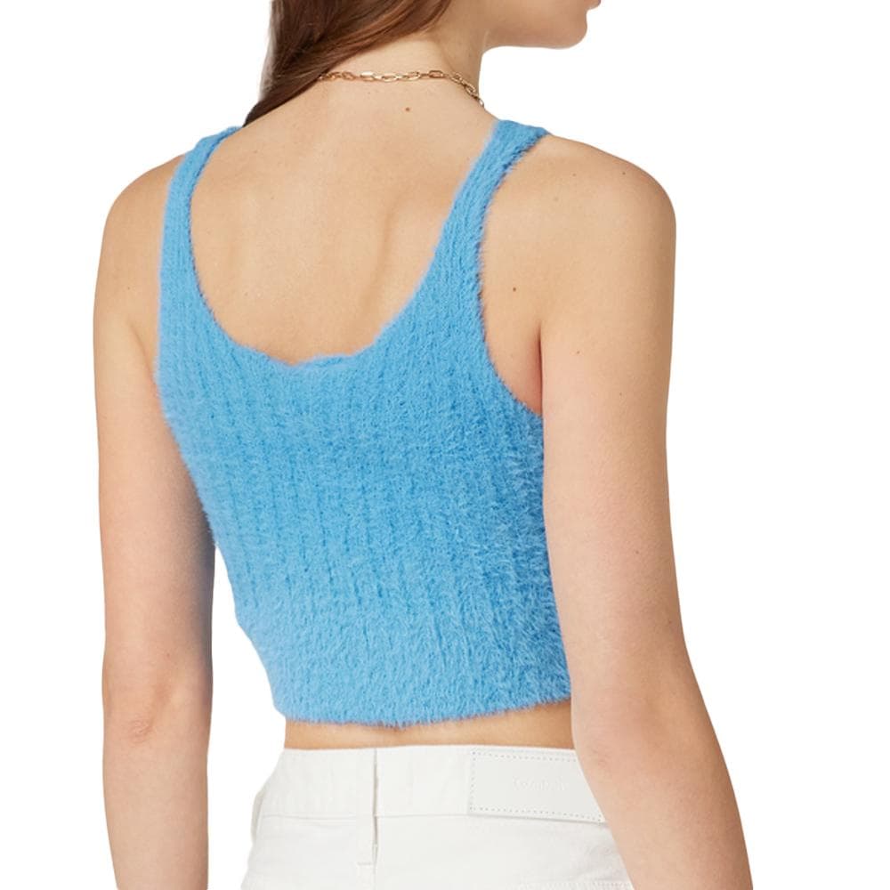 Crop Top Bleu Femme Noisy May Sweet 2