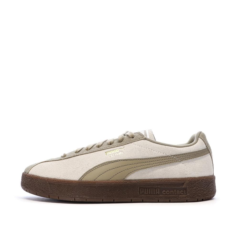 Baskets Taupe/Beige Femme Puma Delphin 1