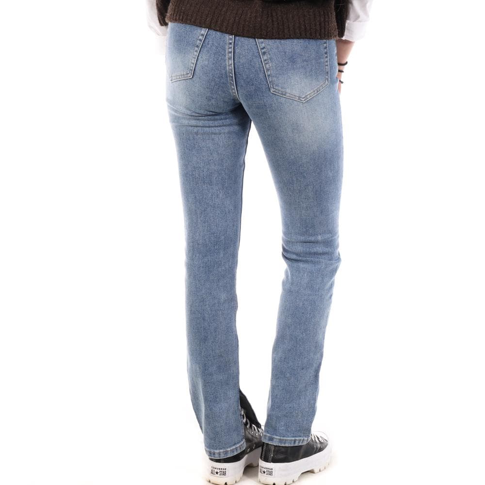 Jean Droit Bleu Femme Monday Premium 2108 2