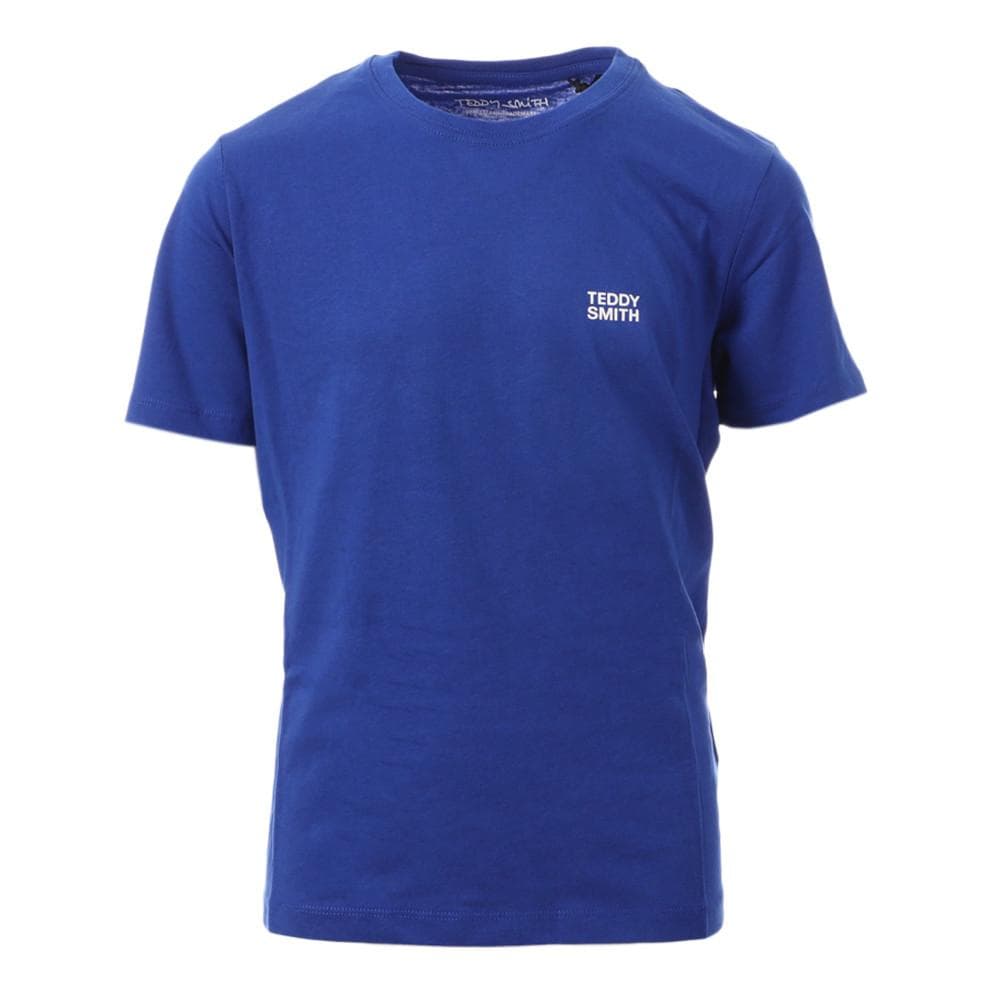 T-shirt Bleu Garçon Teddy Smith 61007414D 1