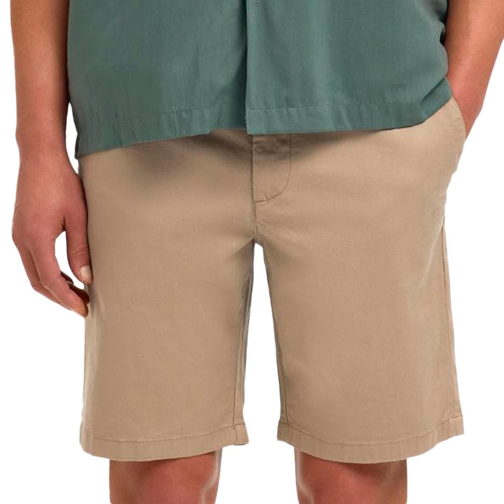 Short Marron Homme Selected Slim 1