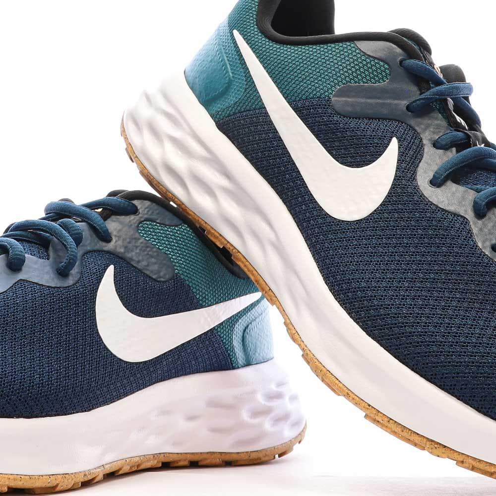 Chaussures de Running Bleues Homme Nike Revolution 6 NN 7