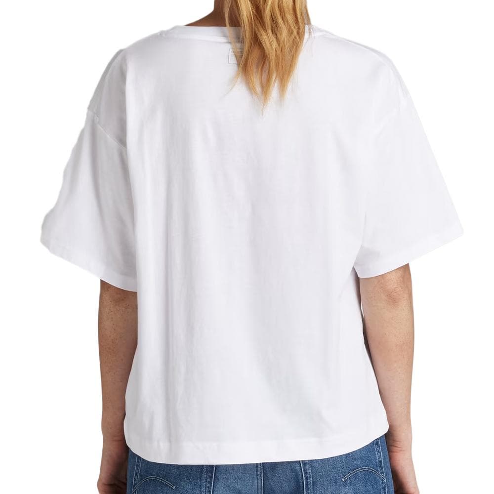 T-shirt Blanc Femme G-Star Raw D23357 2