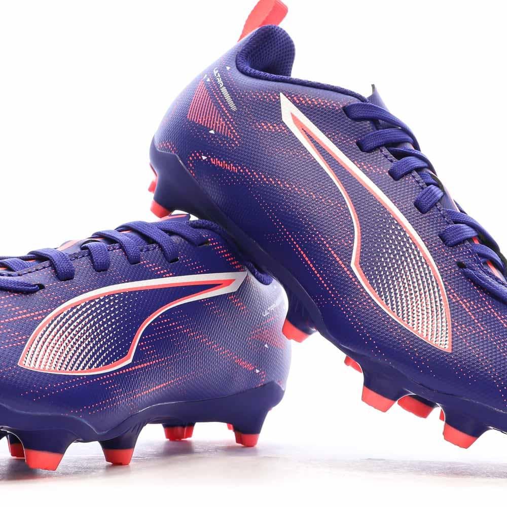 Chaussures de football Violette Garçon Puma Ultra 5 Play FG/AG 7