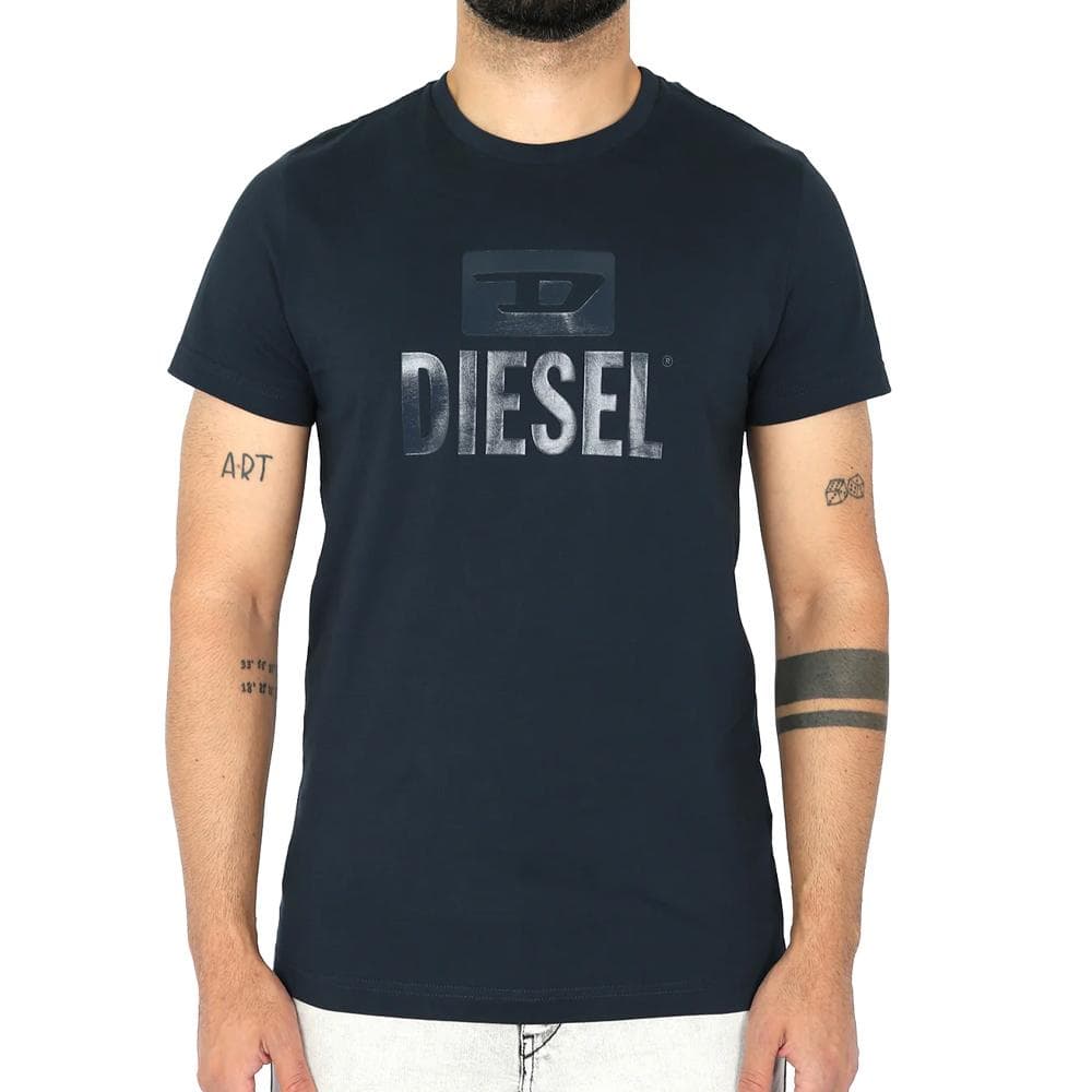 T-shirt Marine Homme Diesel Diego 1