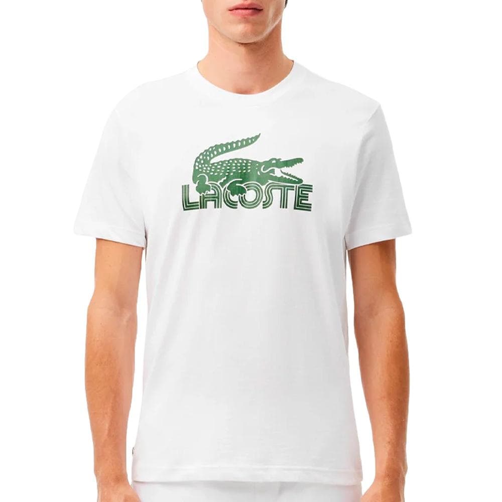 T-shirt Blanc Homme Lacoste TH2508 1