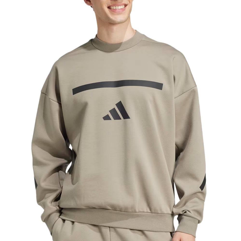 Sweat Marron Homme Adidas JE3076 1