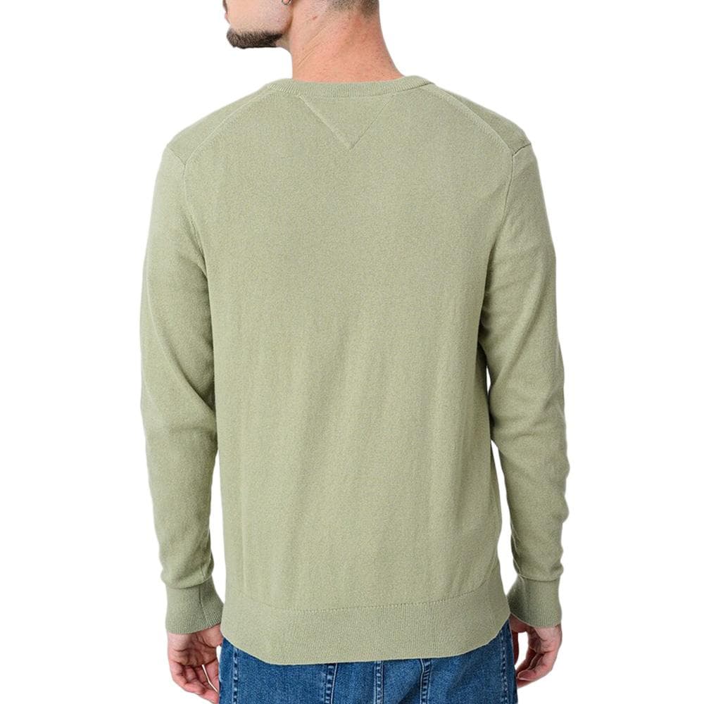 Pull Kaki Homme Tommy Hilfiger Pima MW0MW28047 2