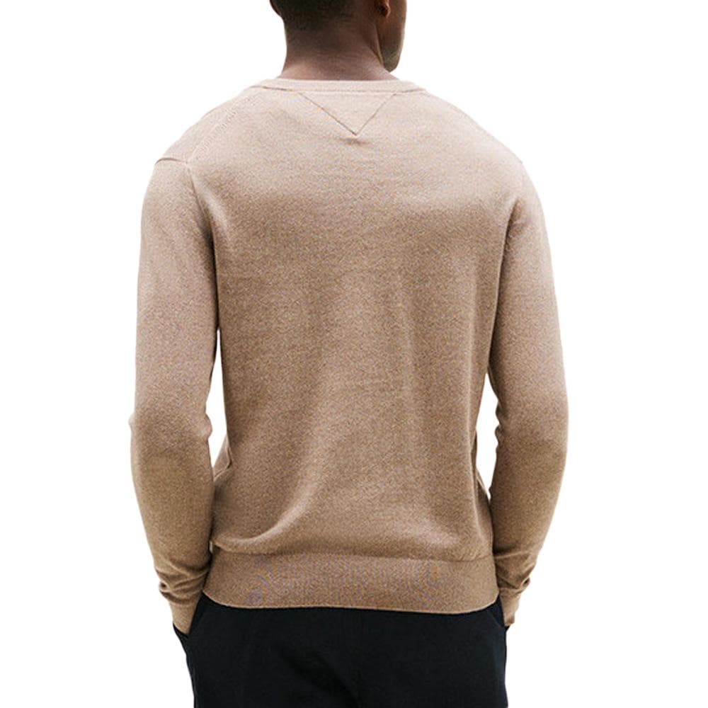 Pull Marron Homme Tommy Hilfiger Pima MW0MW28047 2