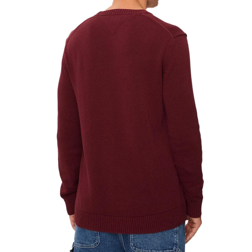 Pull Bordeaux Homme Tommy Hilfiger slim essntls 2