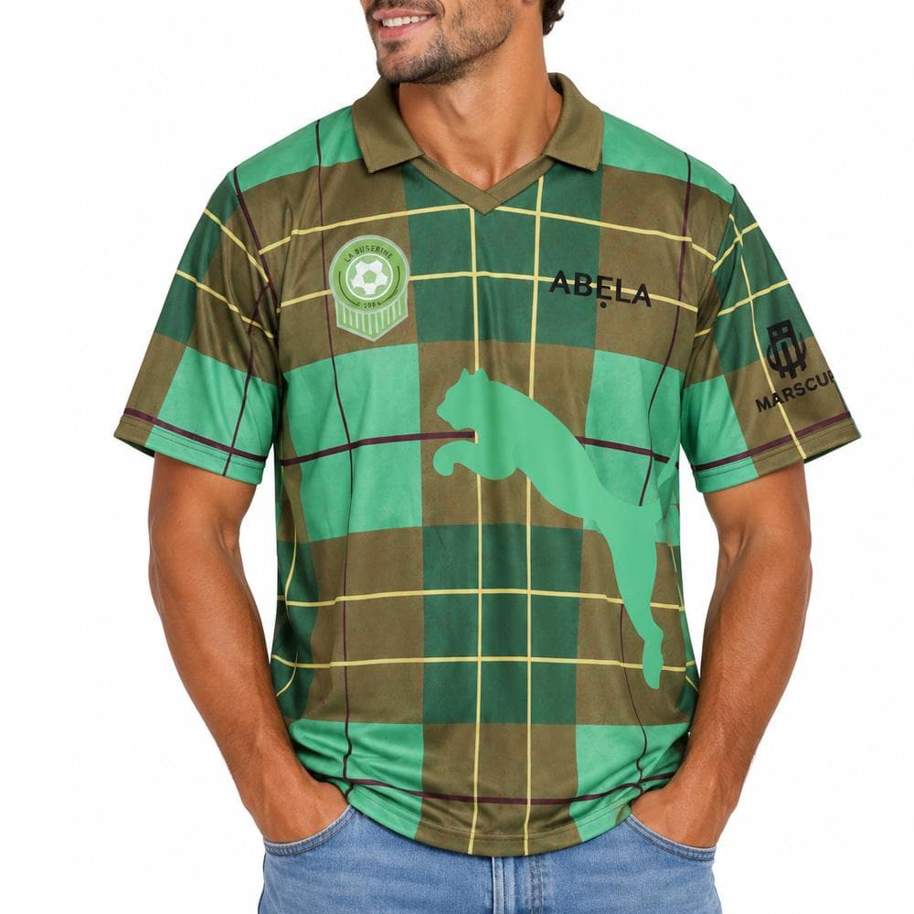 Maillot de Foot Vert Homme Puma Marscup La Busserine 1