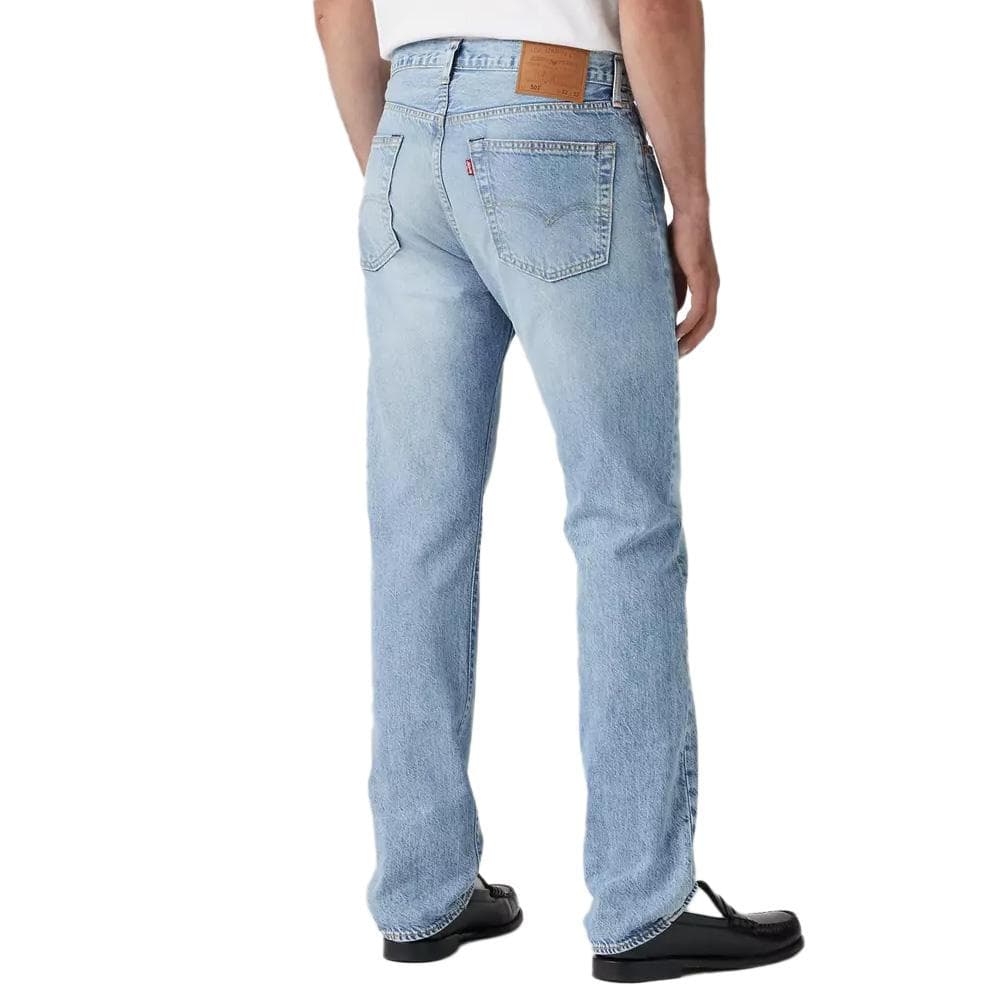 Jean Bleu Délavé Homme Levi's 501 Levis Original Fit 2