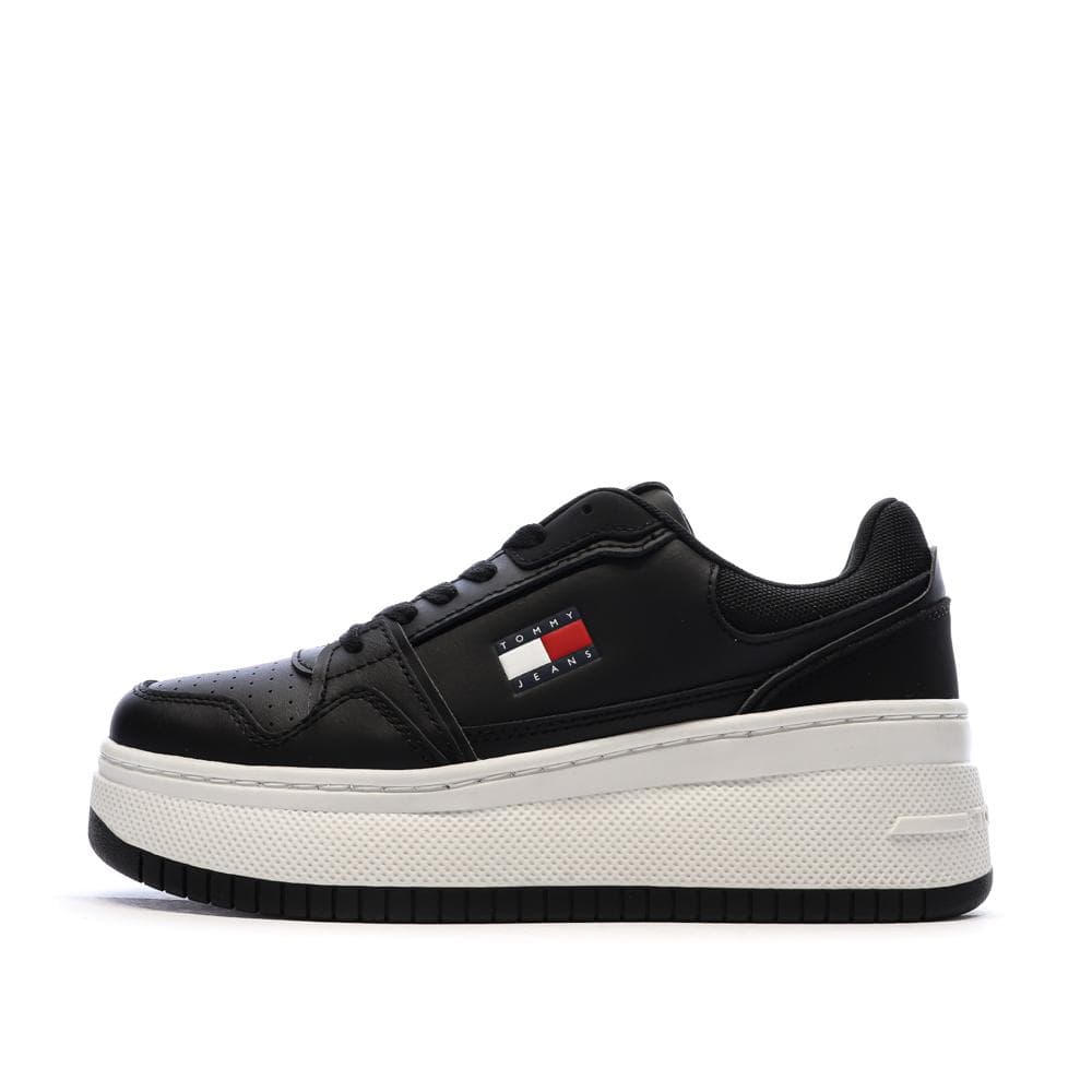 Baskets Noir Femme Tommy Hilfiger Retro 1