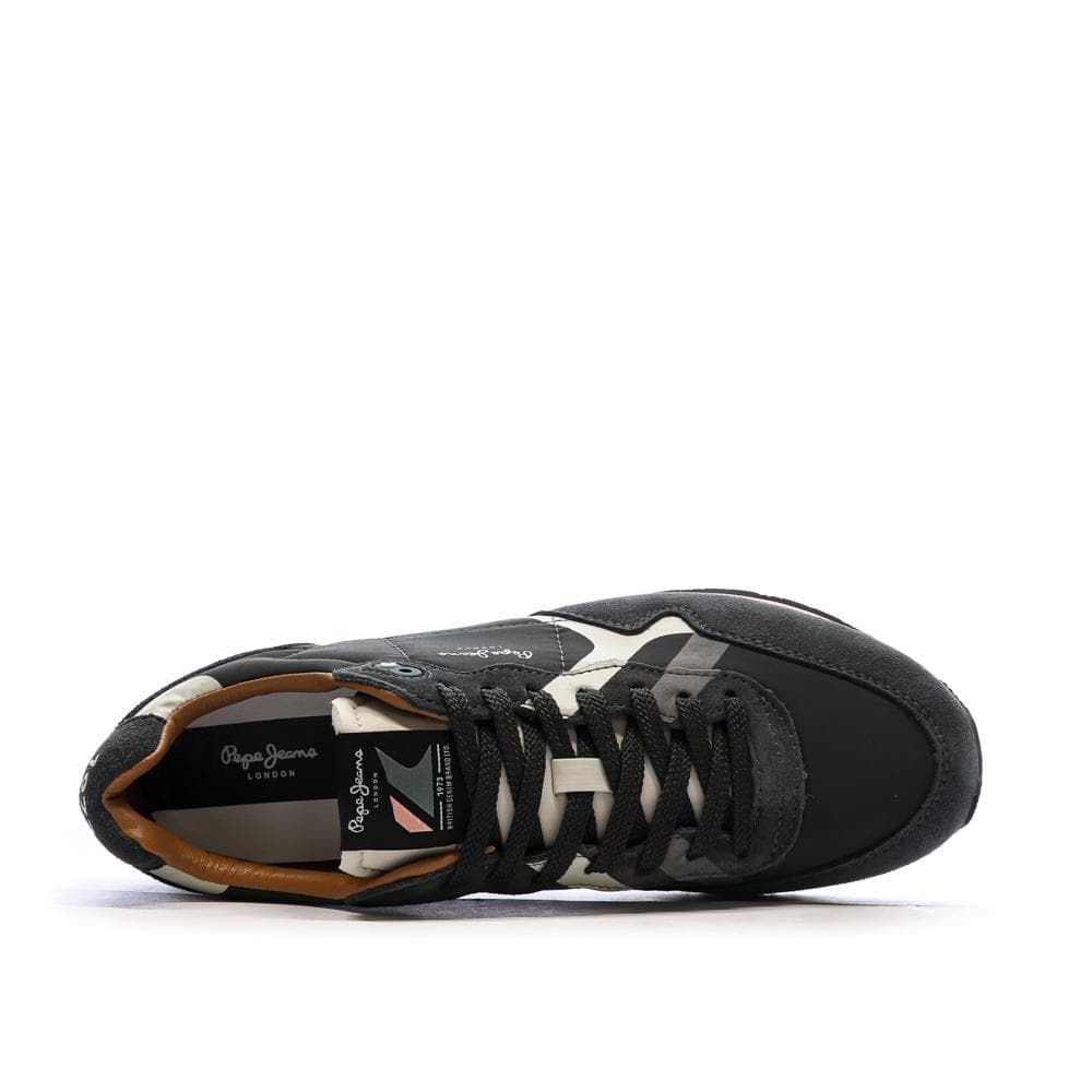 Baskets Noir/Rose Homme Pepe jeans Brit Prints 4