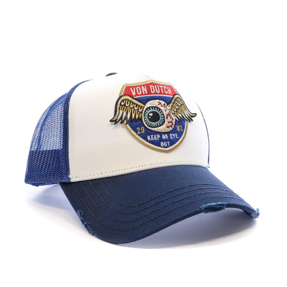 Casquette Blanche/Bleu Homme Von Dutch HIG1 5