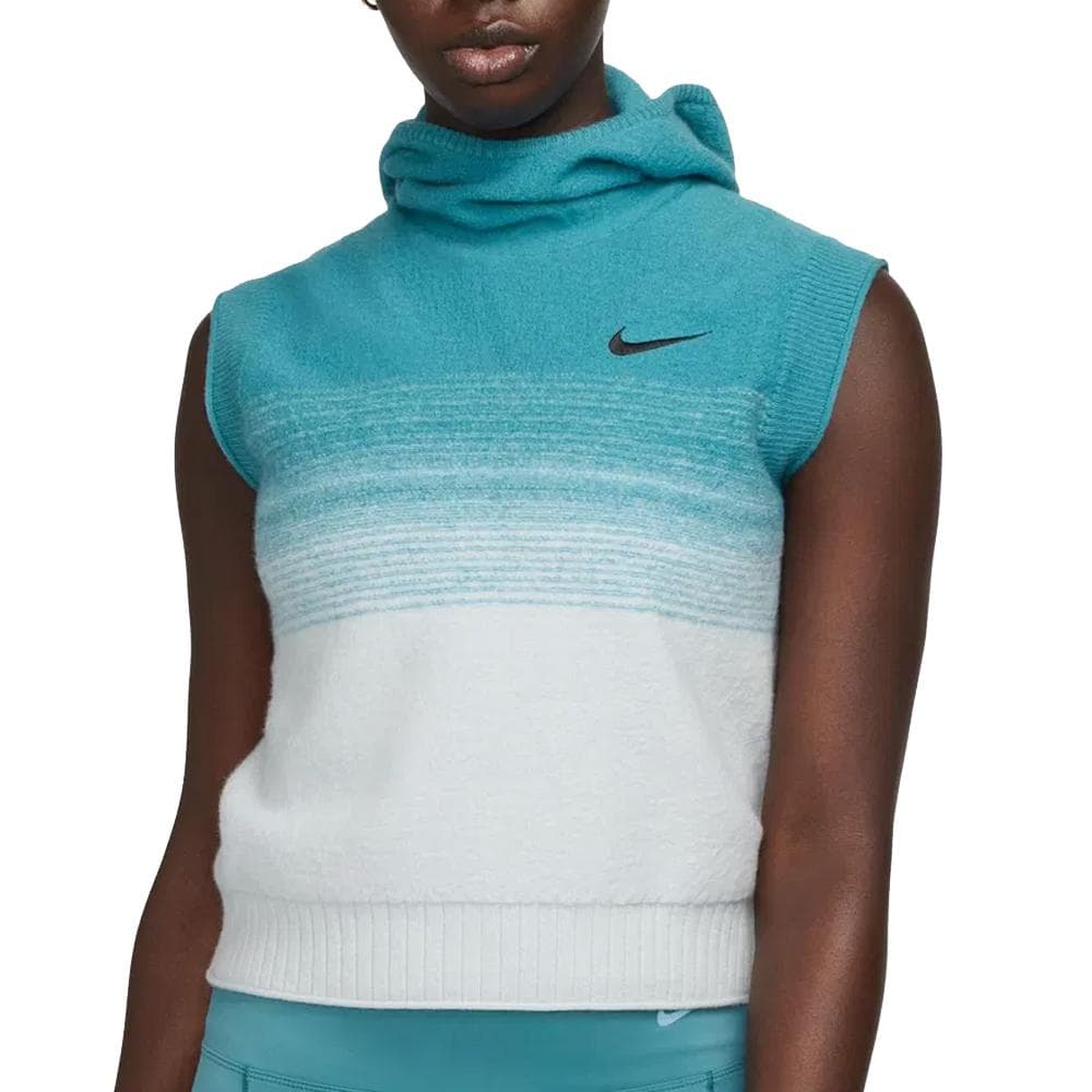 Pull Sans Manche Bleu Femme Nike Vest 1