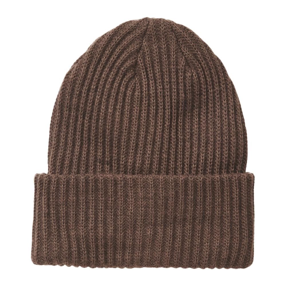 Bonnet Marron Femme Pieces Hexo 1