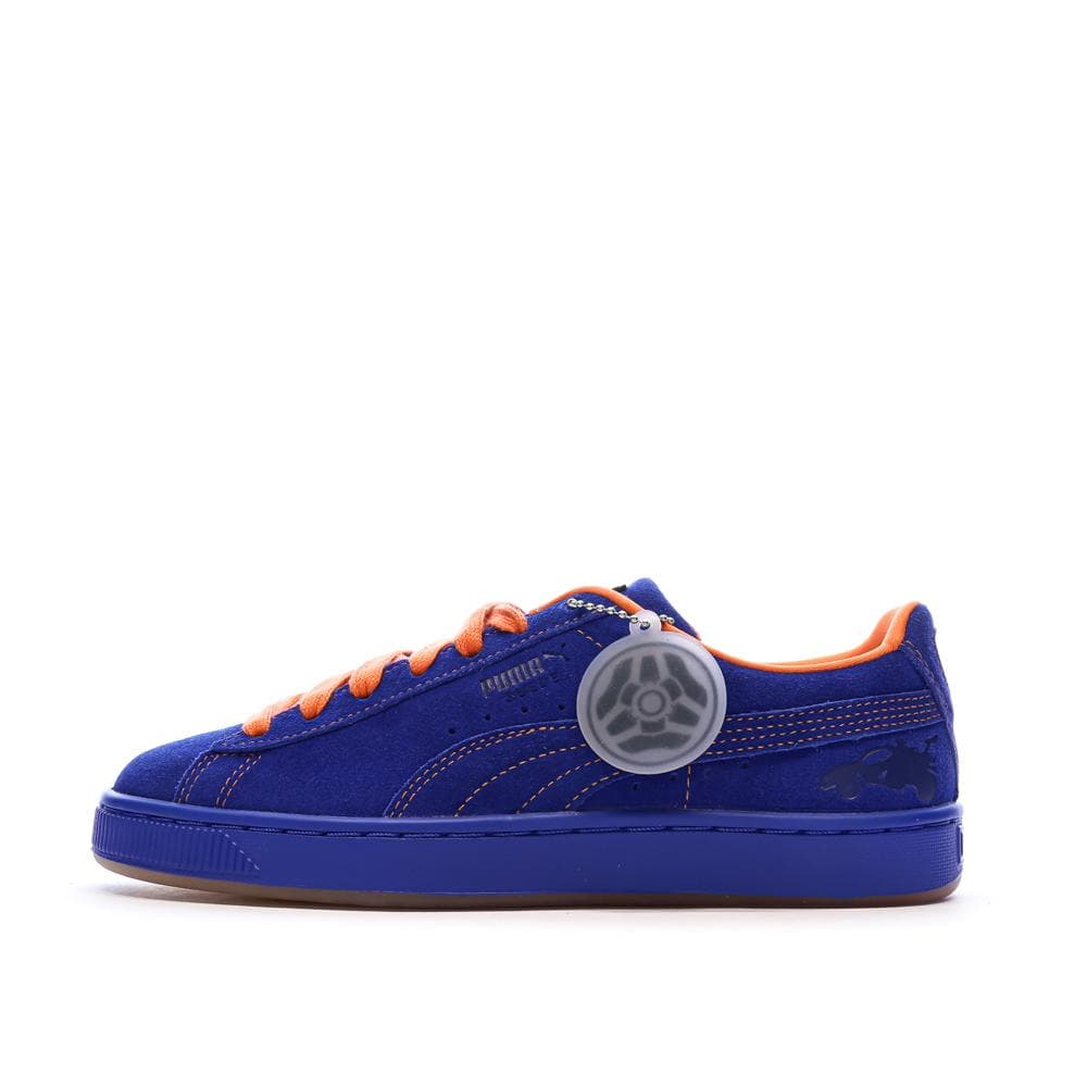 Baskets Bleues/Oranges Garçon Puma Suede Rocket League Jr 1