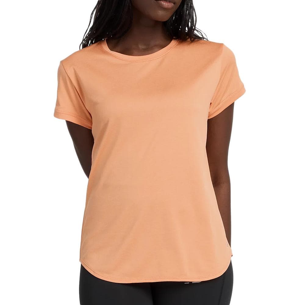 T-shirt Orange Femme New Balance WT11452EAE 1