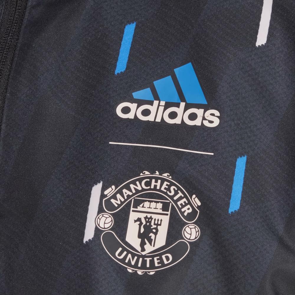 Manchester United Veste Noire Homme Adidas 2022/23 3