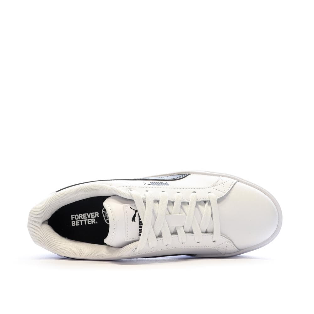 Baskets Blanc/Noir Femme Puma Karmen L 4