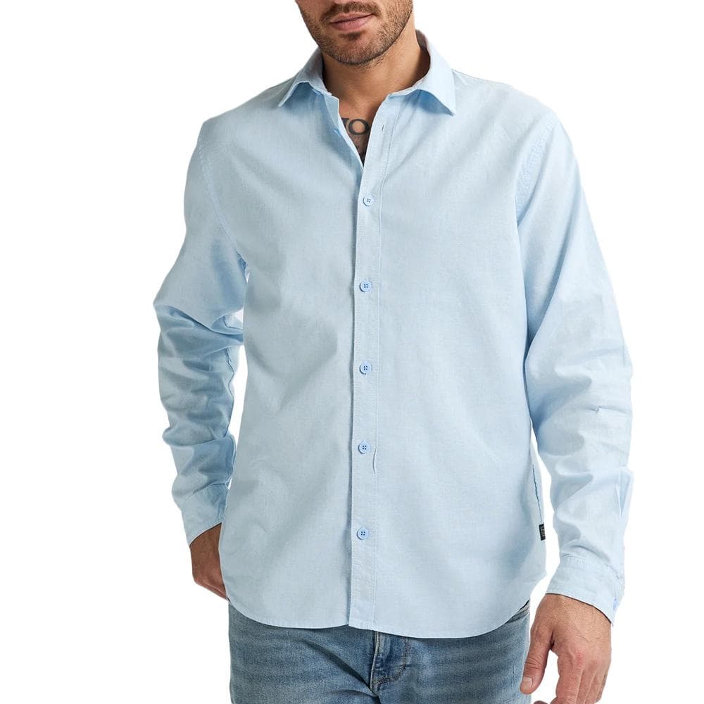 Chemise Bleu Homme Petrol Industries Shirt 1