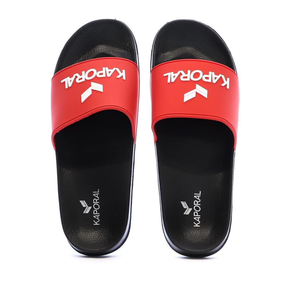 Claquettes Rouge/Noir Homme Kaporal Baporal 3