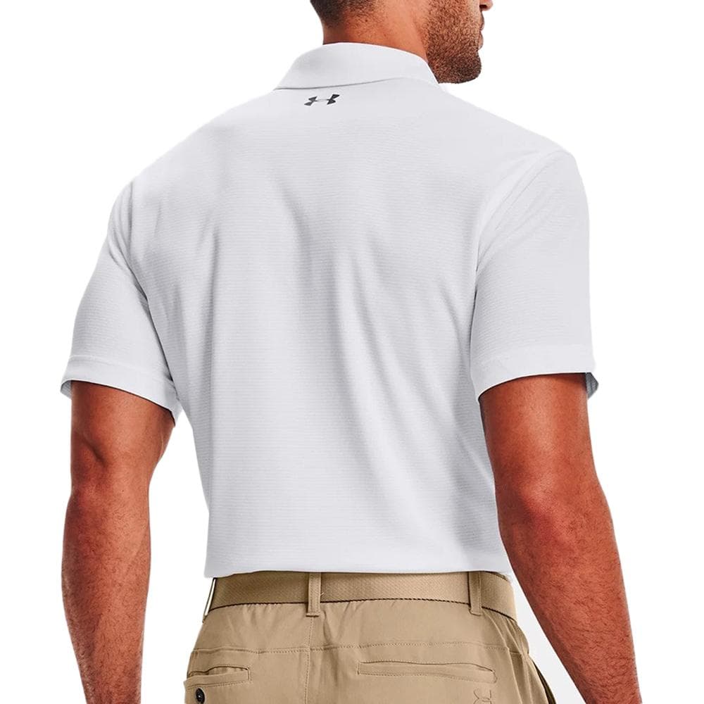 Polo Blanc Homme Under Armour Tech Polo 1290140 2