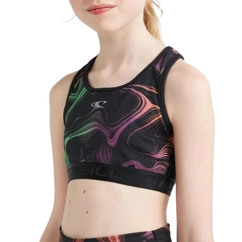 Brassière Noire/Rose Fille O'Neill Active 1