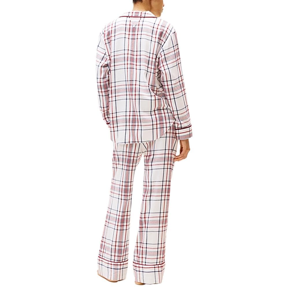 Pyjama Blanc/Marine/Rouge Femme Tommy Hilfiger Heritage Oly 2