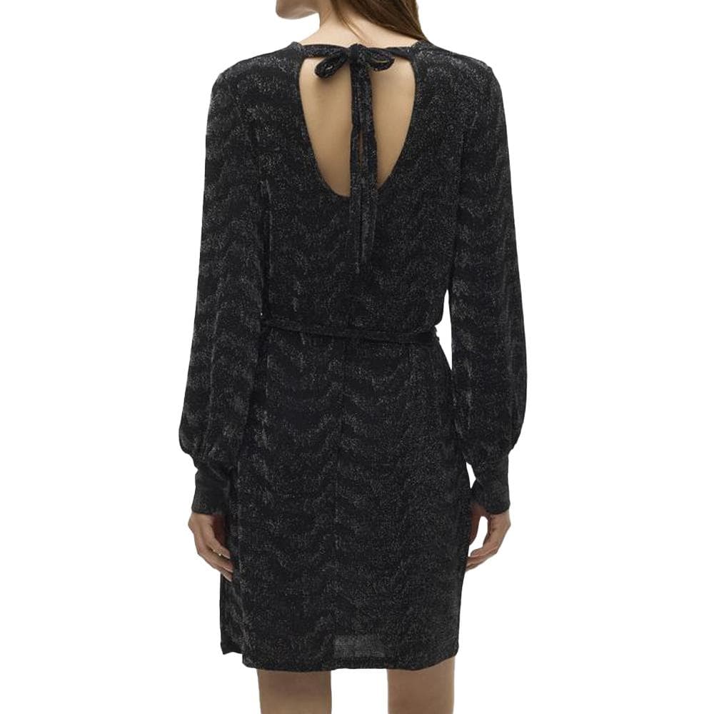 Robe Noir/Argent Femme Vero Moda Lucy 2