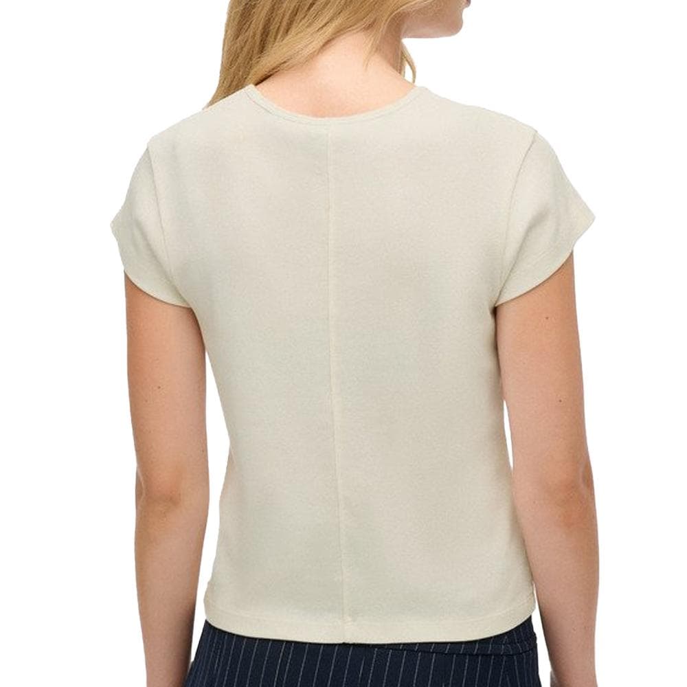 T-shirt Blanc Femme Superdry Athletic Essential 2