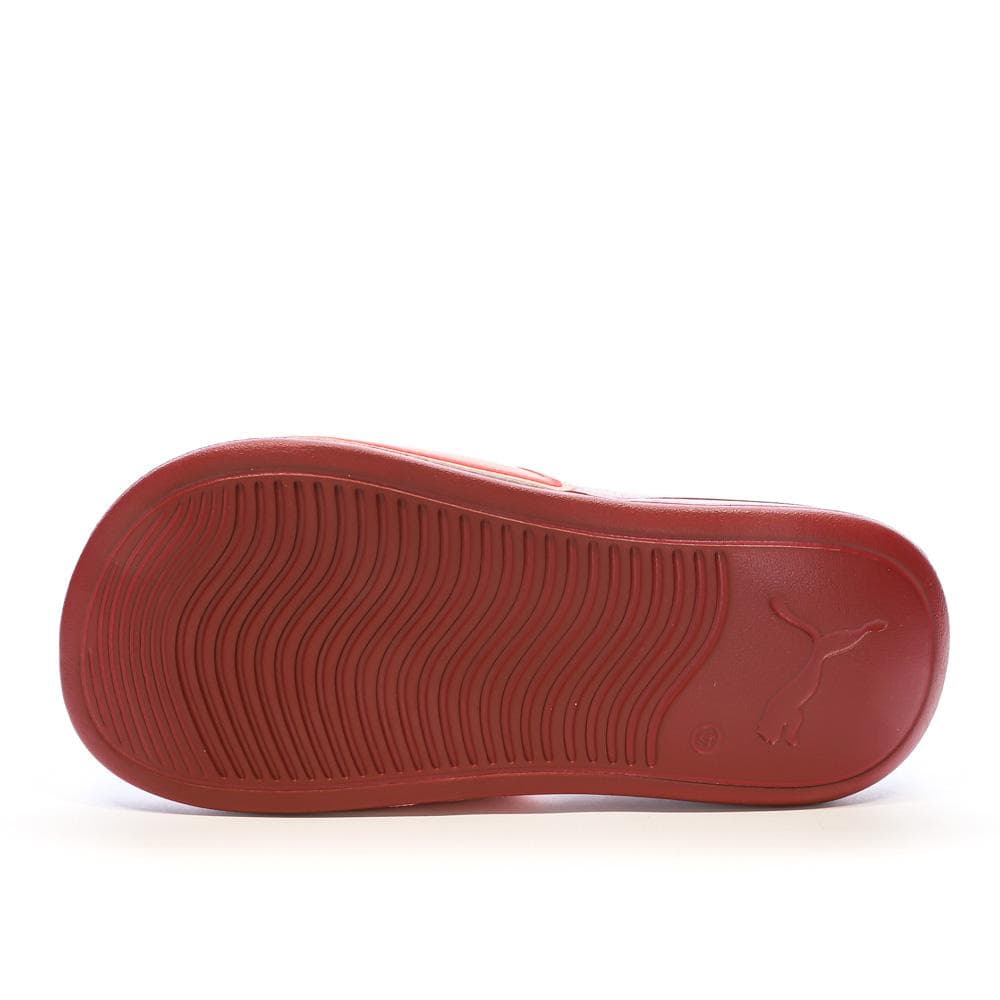 Claquettes Rouges Femme Puma Popcat 2