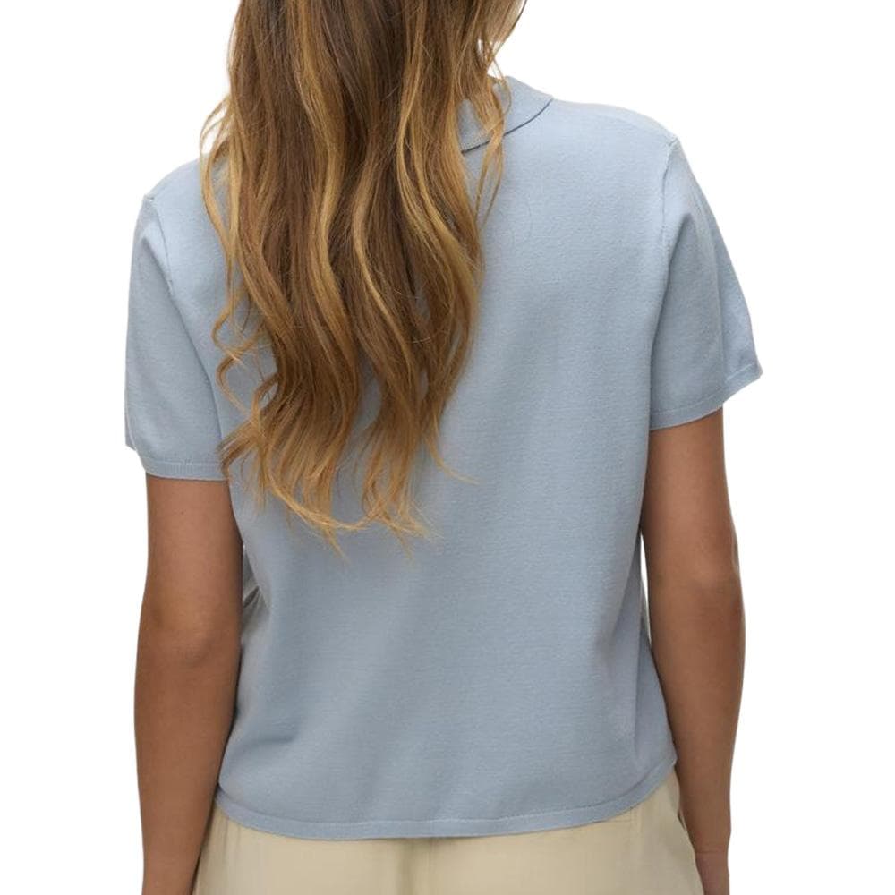 Polo Bleu Femme Vero Moda Lenny 2