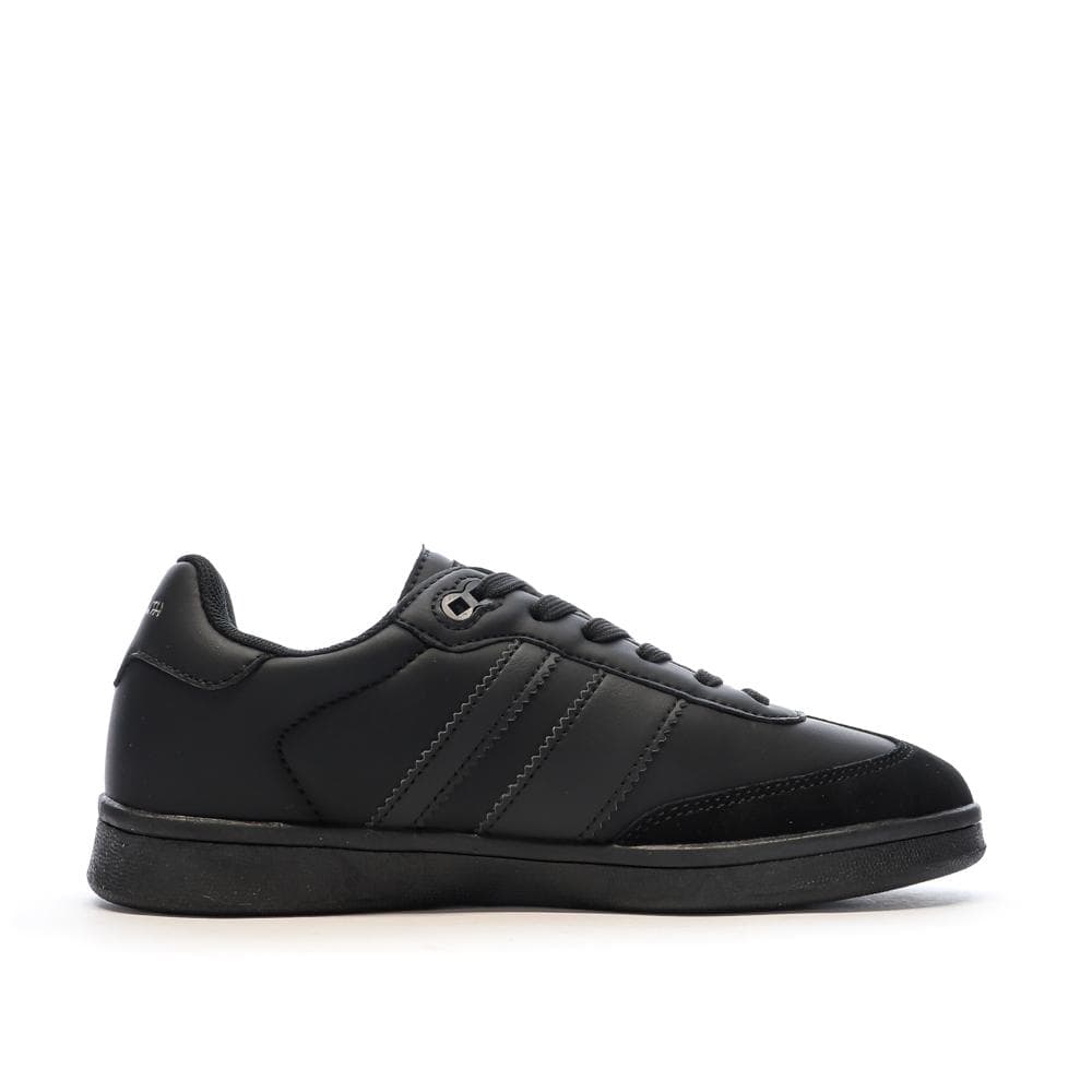 Baskets Noires Femme Teddy Smith Pu Ladies 2